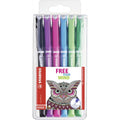 Stabilo | Sensor Pen | Fine Tip | Pack Of 6 - penpencilink