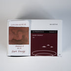 Colorverse |  Astrophysics Series | Season 2 | Fountain Pen Ink | Dark Energy | Dark Brown | 65ml and 15ml | 2 Bottle Set
