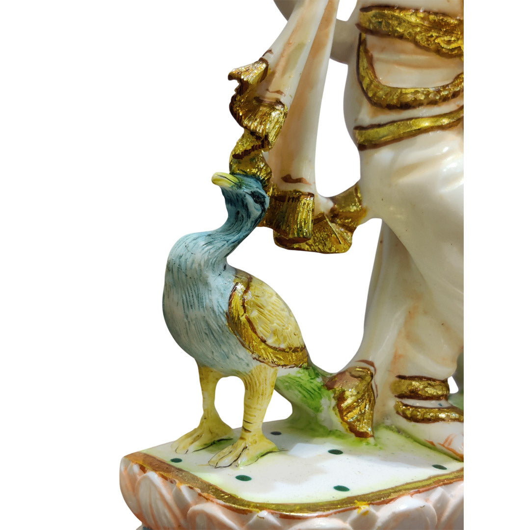 Radha Krishna Divine Marble Idol
