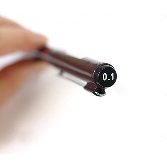 Rotring Tikky Graphic Fineliner 0.1mm Black - Pack of 12