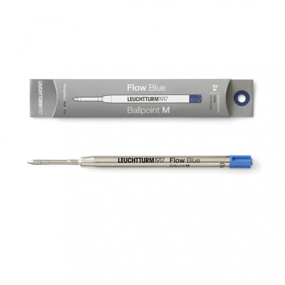 LEUCHTTURM1917 BALL PEN REFILL(Pack of 2) M - ROYAL BLUE