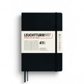 LEUCHTTURM1917 RULED NOTEBOOK-A5(411) - BLACK