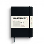 LEUCHTTURM1917 RULED NOTEBOOK-A5(411) - BLACK
