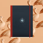 Flexbook | Plain | Large B5 Size Notebook | Red | Flex Global