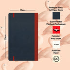Flexbook | Ruled | Medium A5 Size Notebook | Red | Flex Global