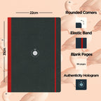Flexbook | Blank | Large A4 Size Sketchbook | Red | Flex Global Sketchbook