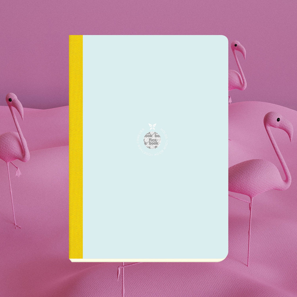 Flexbook | Ruled | Large A4 Size Notebook | Light Blue-Green | Smartbook