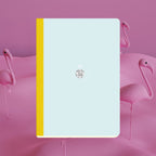 Flexbook | Ruled | Large A4 Size Notebook | Light Blue-Green | Smartbook