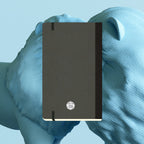 Flexbook | Ruled | Medium A5 Size Notebook | Off Black | Adventure Series