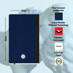 Flexbook | Ruled | Medium A5 Size Notebook | Royal Blue | Adventure Series