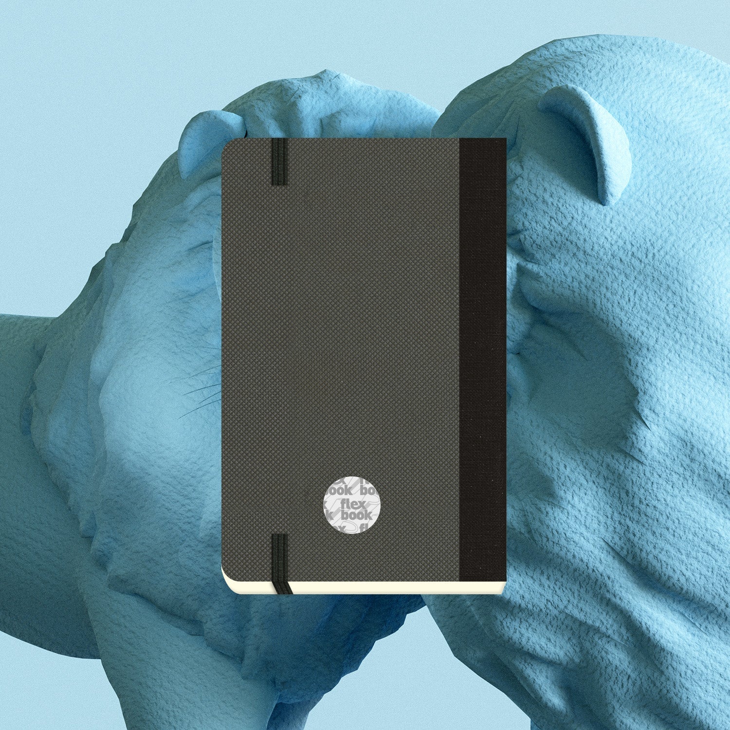 Flexbook | Ruled | Pocket A6 Size Notebook | Off Black | Adventure Series