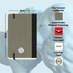 Flexbook | Ruled | Pocket A6 Size Notebook | Elephant | Adventure Series