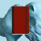 Flexbook | Ruled | Medium A5 Size Notebook | Red | Adventure Series