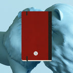 Flexbook | Ruled | Medium A5 Size Notebook | Red | Adventure Series
