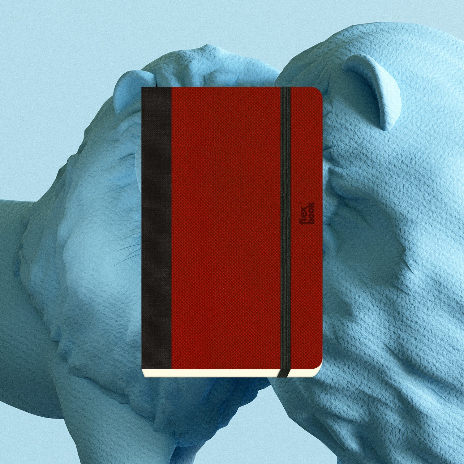Flexbook | Ruled | Pocket A6 Size Notebook | Red | Adventure Series