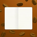 Flexbook | Ruled | Medium A5 Size Notebook | Coffee | Ecosmiles Eco Series