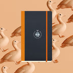 Flexbook | Plain | Medium A5 Size Notebook | Orange | Flex Global