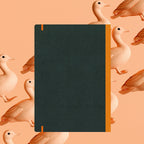 Flexbook | Blank | Large A4 Size Sketchbook | Orange | Flex Global Sketchbook