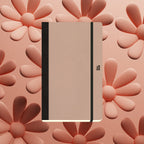 Flexbook | Ruled | Medium A5 Size Notebook | Almond | Ecosmiles Eco Series