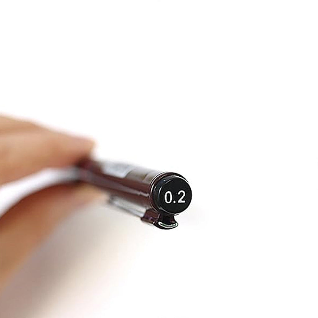 Rotring Tikky Graphic Fineliner with a visible tip size of 0.2 on a white background