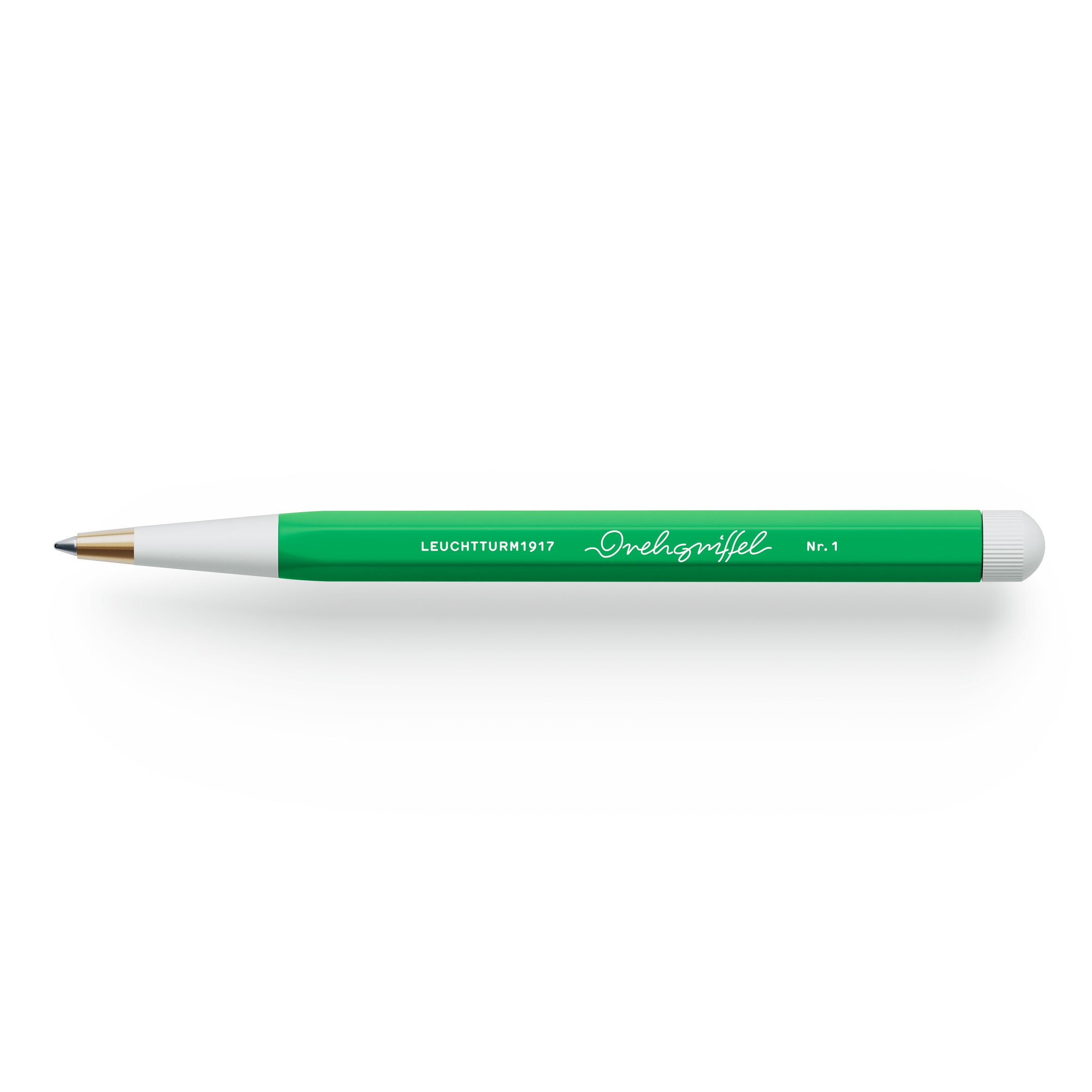 LEUCHTTURM1917 Ball Point Pen with Royal Blue Ink Drehgriffel No. 1 - SPRING LEAF