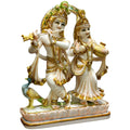 Radha Krishna Divine Marble Idol