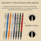 Scrikss Matri-X 0.7mm Mechanical Pencil - Metallic Gold