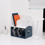 Litem Multi Book Shelf | 3 Tiers | Navy
