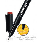 Aristo | Pigment Liner | 0.05mm | Set of 6 Pens.