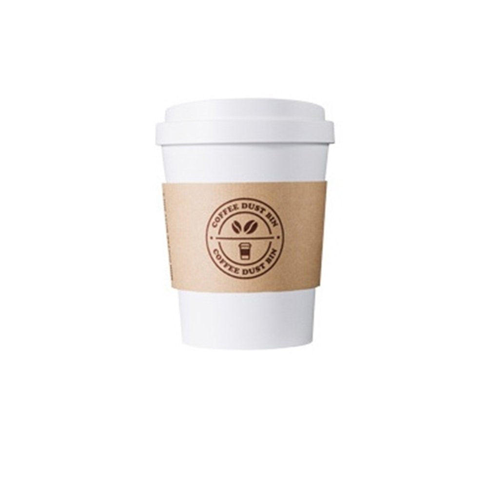 LITEM - MINI COFEE DUST BIN - WHITE