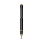 Scrikss Oscar 390 Rollerball Pen | Matte Black GT in white background showing nib