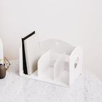 Litem Multi Book Shelf | 3 Tiers | White