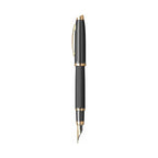 Scrikss Oscar 390 Medium Nib Fountain Pen - Matt Black GT