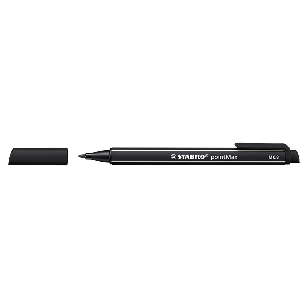 Stabilo | Pointmax | Nylon Tip | Black | Pack Of 1