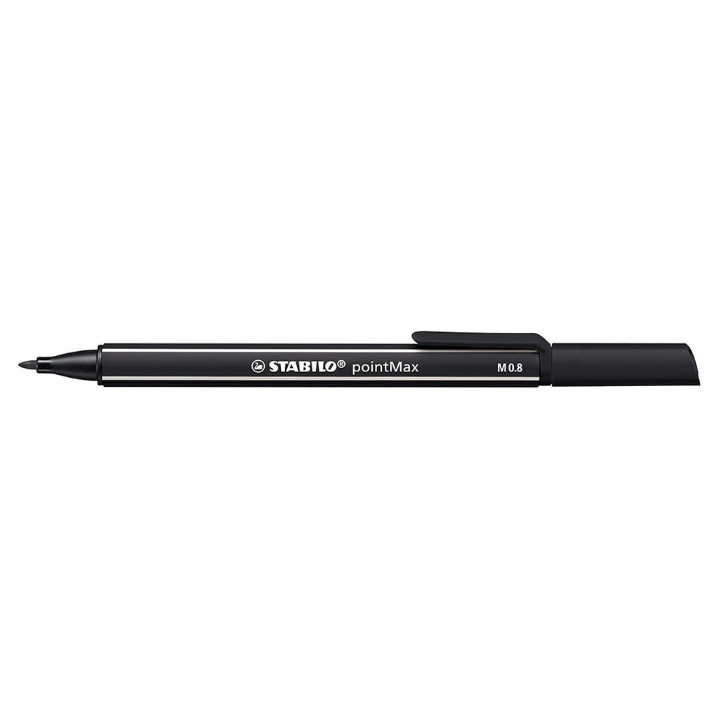 Stabilo | Pointmax | Nylon Tip | Black | Pack Of 1