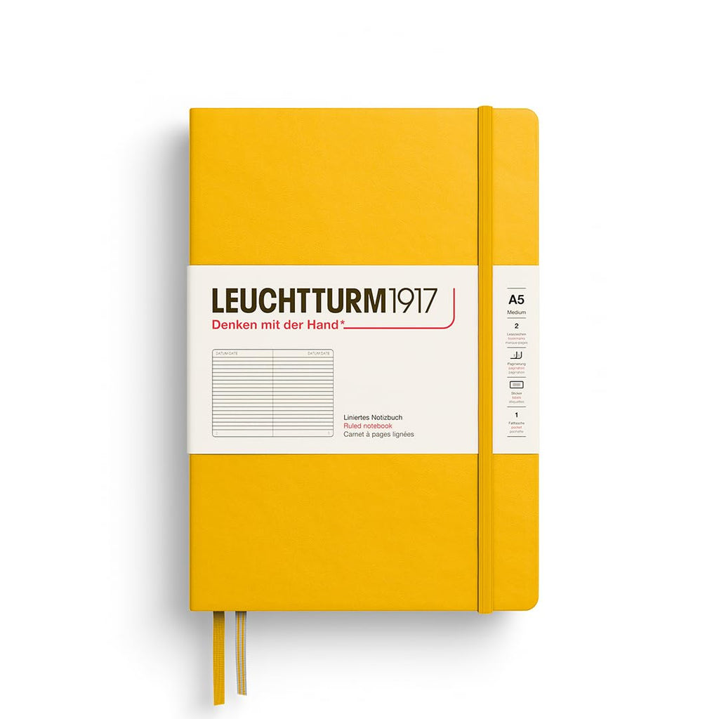 LEUCHTTURM1917 RULED NOTEBOOK-A5(251) - SUNFLOWER