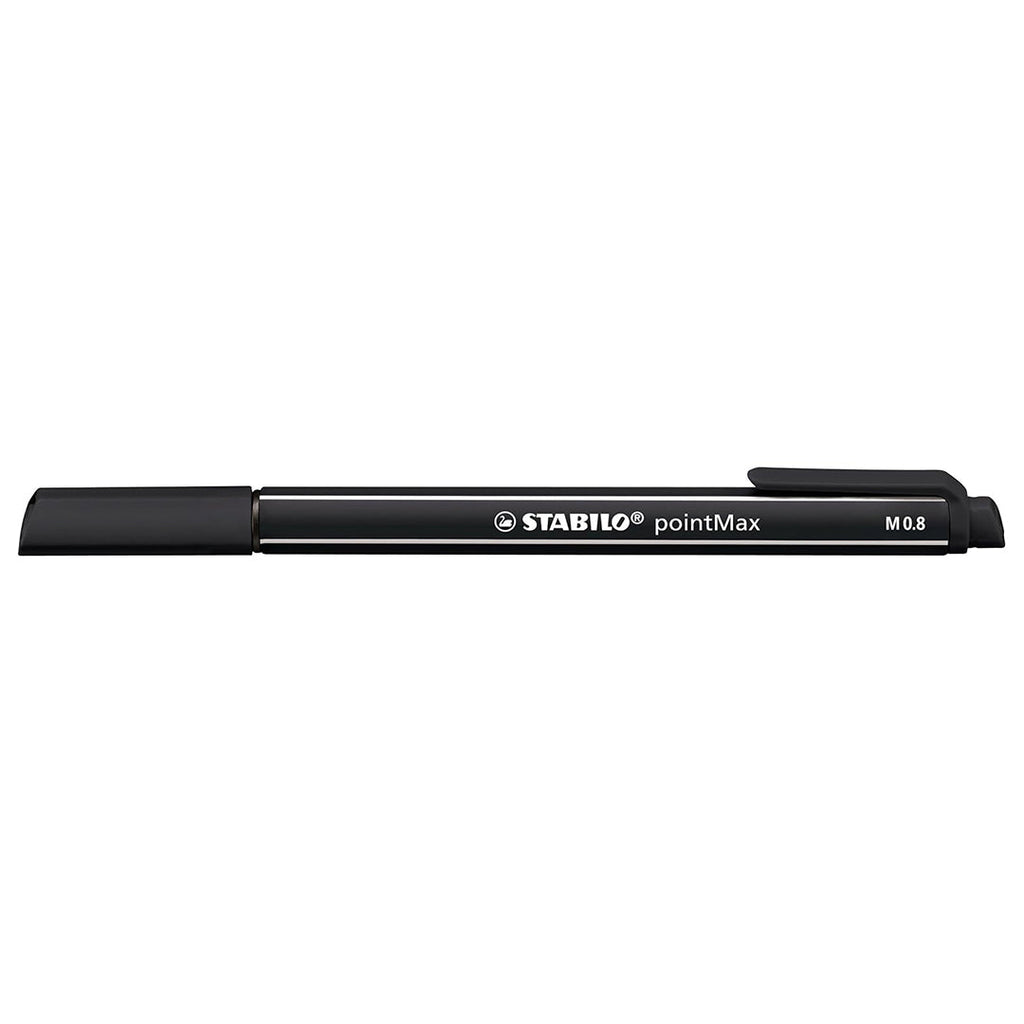 Stabilo | Pointmax | Nylon Tip | Black | Pack Of 1
