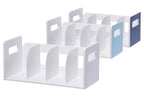Litem | Book Rack with  4 Compartments | Organiser | Navy | My Room