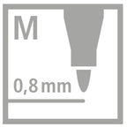 Stabilo | Pointmax | Nylon Tip | Black | Pack Of 1