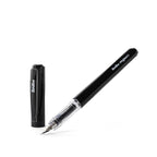 Scrikss Primeo Medium Nib Fountain Pen with 3 Cartridges - Black