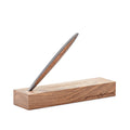 Pininfarina | Cambiano | Matt Black | Classic | Ballpoint Pen | Solid Wood Desk Stand