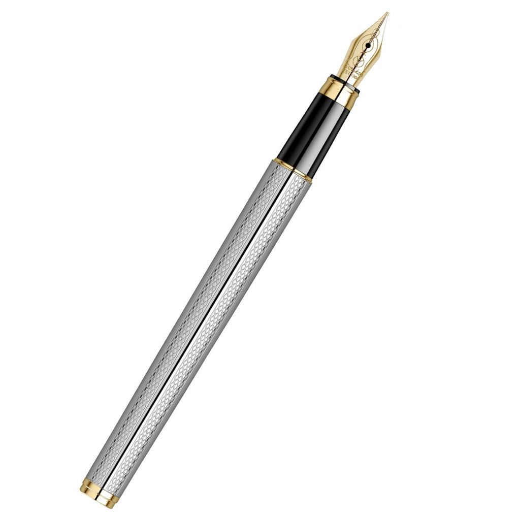 Scrikss Venus 722 Medium nib Fountain Pen - Chrome GT