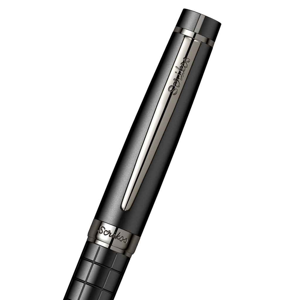 Scrikss Honour 38 Medium nib Fountain Pen - Matte Black