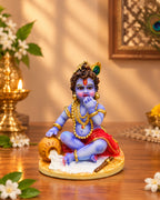 Balgopal Krishna Fiber Statue – Cute Bal Krishna Idol