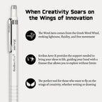 Scrikss Aero-X 0.7mm Mechanical Pencil - White
