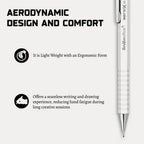 Scrikss Aero-X 0.7mm Mechanical Pencil - White
