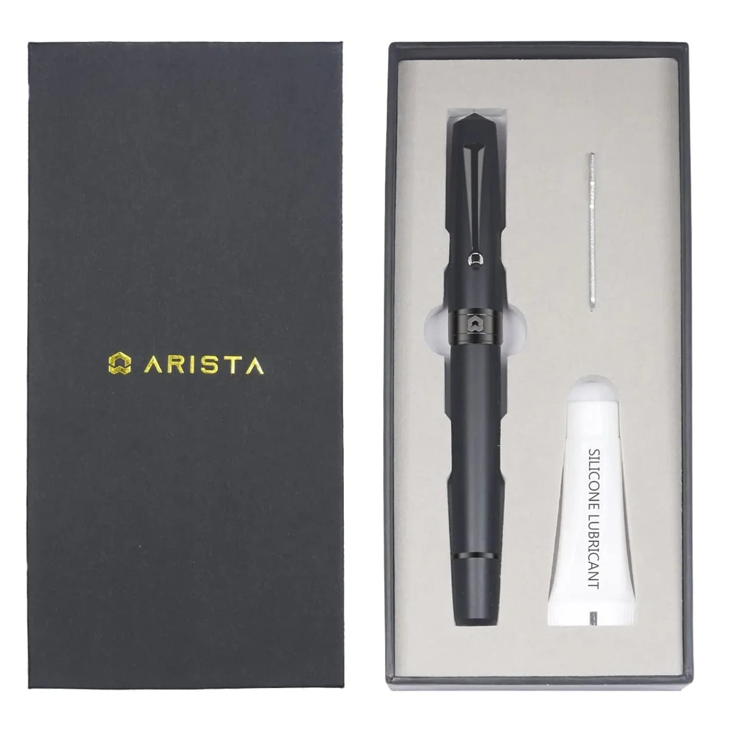 Arista | One Classic | Fountain Ink Pen | Shinny Black-titanium Trims