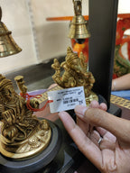 Lakshmi & Ganesha Blessings Decor with Hanging Bells