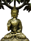 Divine Buddha Under Bodhi Tree Statue