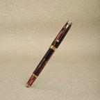 Cleo Skribent | Fountain Ink Pen | Ebonite | Vesuvius
